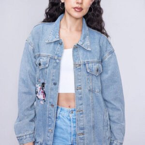 Eye Heart Denim Jacket