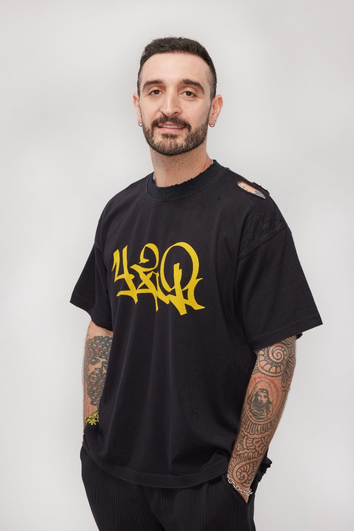 Bloom Distressed Tee - Image 3